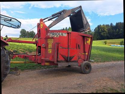 Bild 3:Trioliet Futtermischwagen Gigant 500