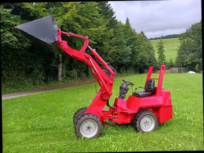 Bild 2:Verkaufe gebrauchten Hoftrac Weidemann 1230 mit neuem Motor