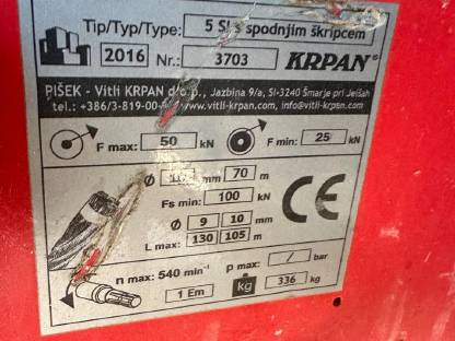 Bild 4:Seilwinde Krpan 5SI