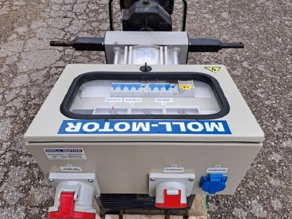 Bild 8:Zapfwellengenerator Moll-Motor ZG-140/31,5AM