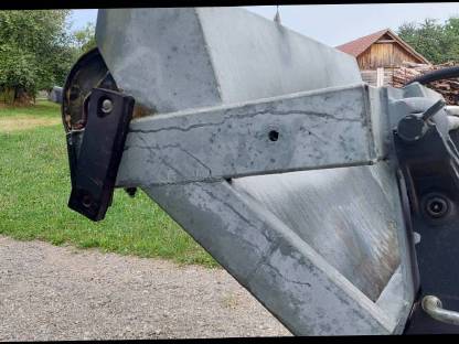 Bild 9:Silofräse Eigenbau verzinkt