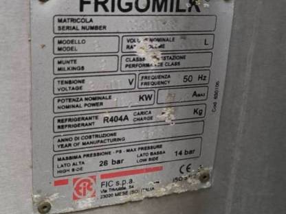 Milchtank 3.000 l mit Kühlung