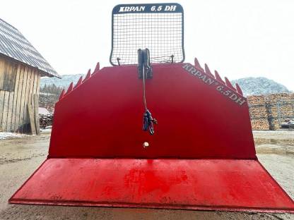 Bild 4:Krpan 6,5DH Seilwinde