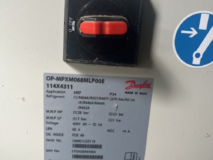 Bild 3:Kühlraum, Kühlaggregat