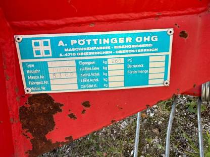 Bild 2:Pöttinger Schwader Schwadkreisel 300 Ersatzteilspender