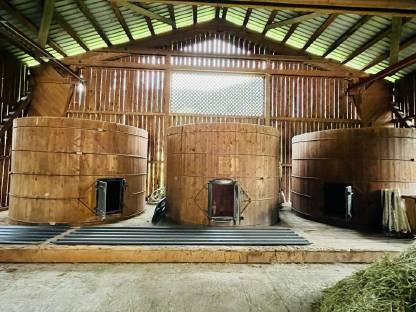Holzsilo