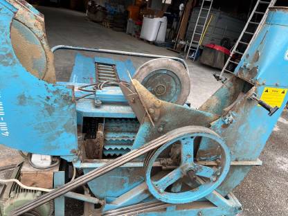 Bild 6:Mengele Standhäcksler 11 kW