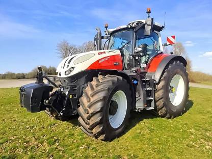 2022 Steyr CVT 6300 TERRUS, Deutsche Traktoren