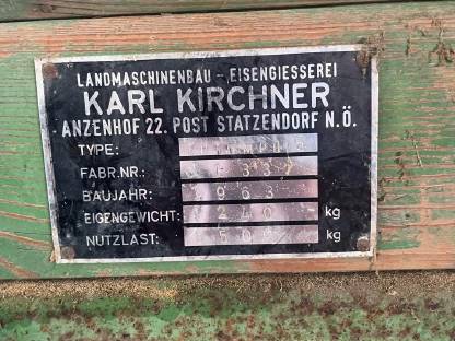 Bild 5:Miststreuer Kirchner