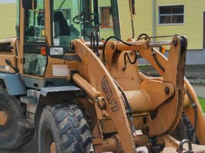 Radlader Liebherr 507, Case 721