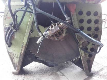 Bild 5:Harvesterkopf, Durchschubentaster