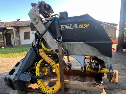 Kesla SH20 Schubharvester Harvesteraggregat