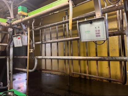 Bild 2:3er Tandem Melkstand GEA inkl. Waschautomat Turbostar 12 kW