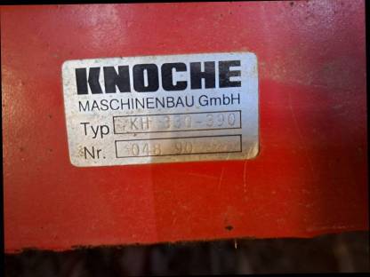 Bild 5:Kultivator Knoche KH 330-390