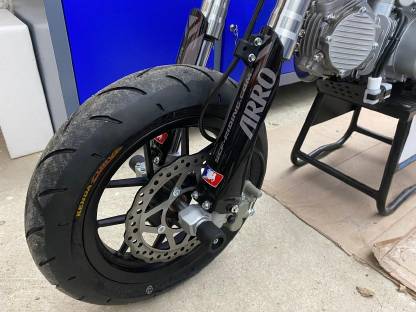 Bild 9:YCF SM F155 Grau Supermoto Motorrad