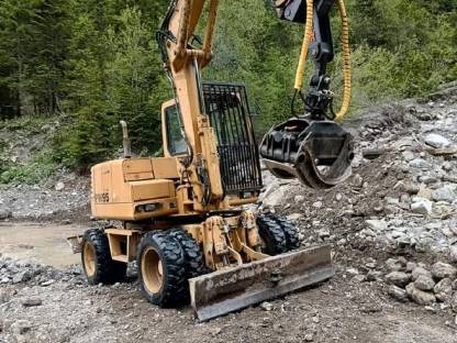 Bild 5:Komatsu PW95 Mobilbagger Radbagger 4x4x4 FAI