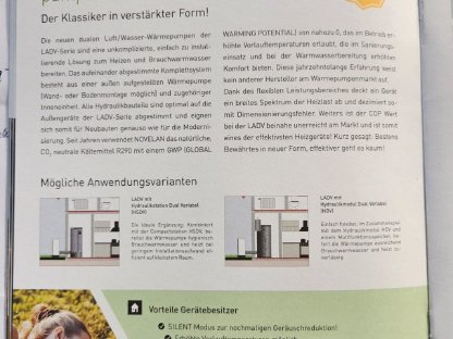 Bild 5:Neuwertige Luftwärmepumpe, Novelan LADV9, günstig zu verkaufen