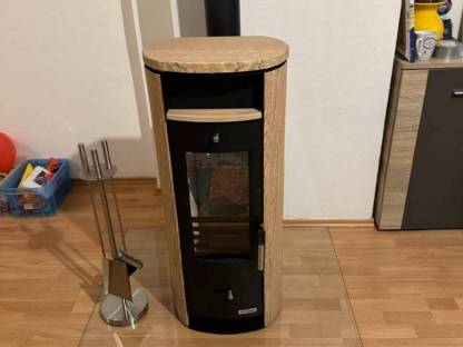 Bild 2:Accente Kaminofen »Slimline« in Sandstein