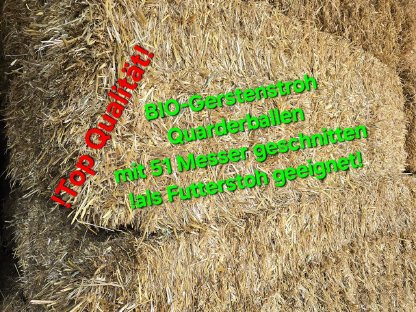 BIO-Gerstenstroh + BIO Weizenstroh