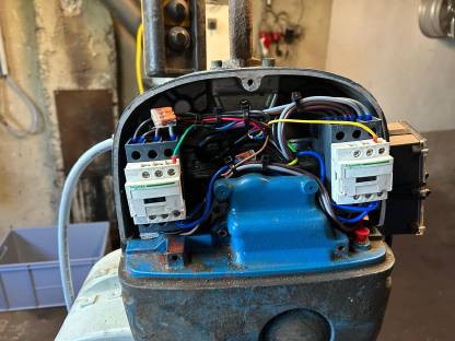 Bild 5:Kettenzug Demag 1.000 kg mit Funk