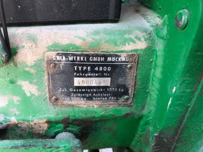 Bild 5:Kleintraktor Agria 4800