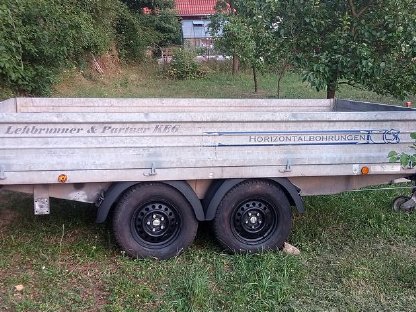 Bild 2:Pongratz Tandem 3,5x2,1 m - 2,6 t - generalsaniert