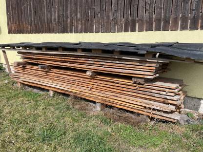 Bild 2:Schnittholz Douglasie