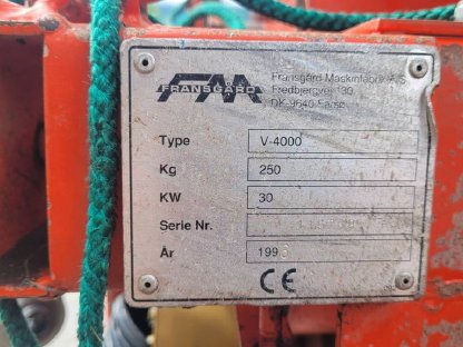 Bild 5:Seilwinde Fransgaard V4000