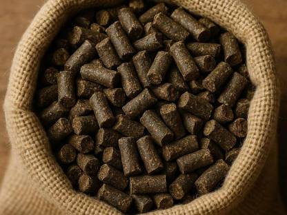 Natur Raps Pellets, Futtermittel von Rind bis Ziege