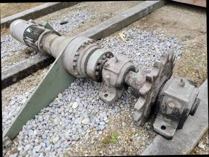 Getriebemotor 15 kW 4,4 Upm für Schnittholz-Sortierrad