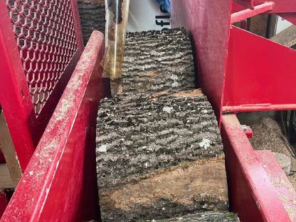 Bild 4:Brennholzhandel Lohnspalten Growi X Power bis 1 m Dm.