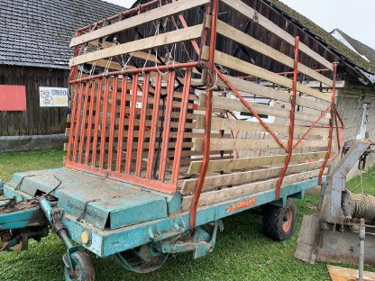 Ladewagen Steyr Hamster Junior, System Weichel