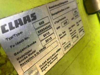 Bild 6:Claas Maisgebiss Orbis 600