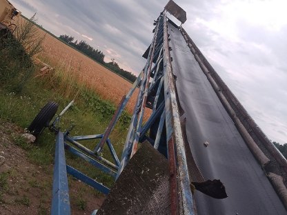 Bild 4:Förderband höhenverstellbar 12 m