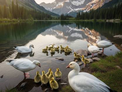 Bild 3:Atlantische Schneegans (Anser caerulescens atlanticus)