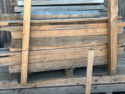 Bild 6:Bauholz Schalholz