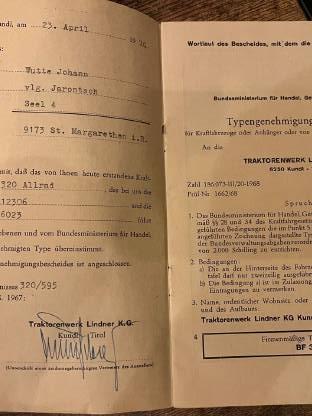 Bild 2:Lindner Allrad BF 320