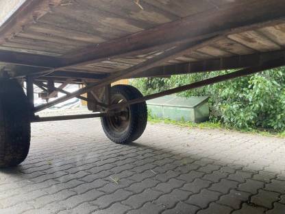 Bild 5:Gummiwagen, Ackerwagen, Zweiachsanhänger Urlhardt & Söhne