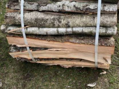 Bild 2:Brennholz Bündel Birke