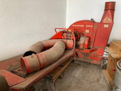 Bild 2:Häcksler Epple Blasius 800