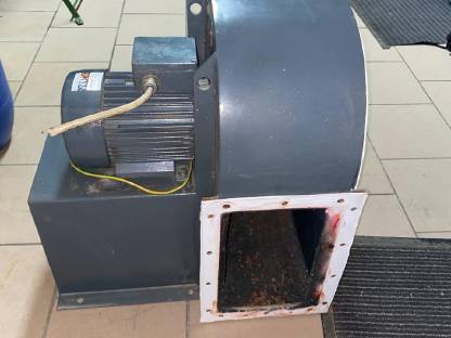 Bild 3:Explosionsgeschützte Absaugung VEM