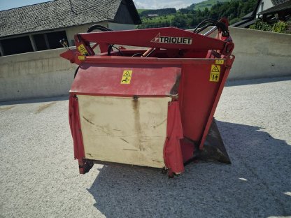 Bild 3:Trioliet Masterbuster RL, Doppelmesser für Grassilage