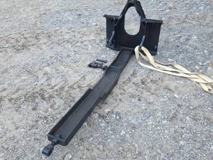 Bild 2:Kommunalplatte, Schneepflugplatte, New Holland T6.145