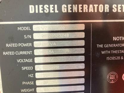Bild 4:Notstromaggregat