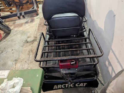 Bild 6:Arctic Cat Bearcat 550 WT Motorschlitten + Hänger