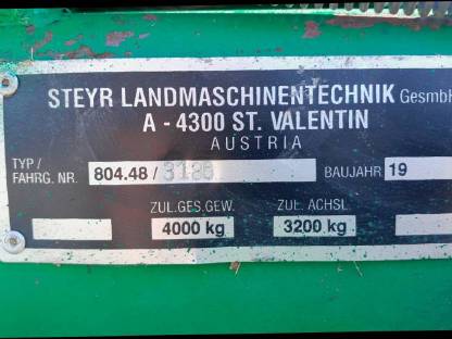 Bild 4:Ladewagen Steyr Hamster 427