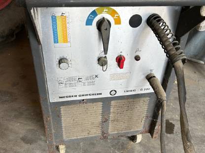Schweißgerät Messer Griesheim