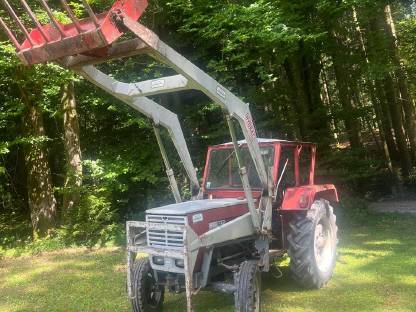 Steyr 540 mit Hydrac Frontlader