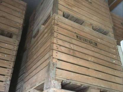 Bild 2:Kartoffelkisten 140x110x120, hallengelagert, Holzkisten