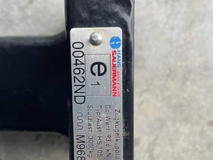 Bild 3:SAUERMANN K80 Kugelkupplung